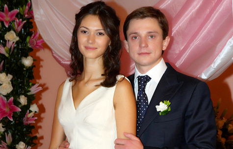 Олесь Довгий с женой